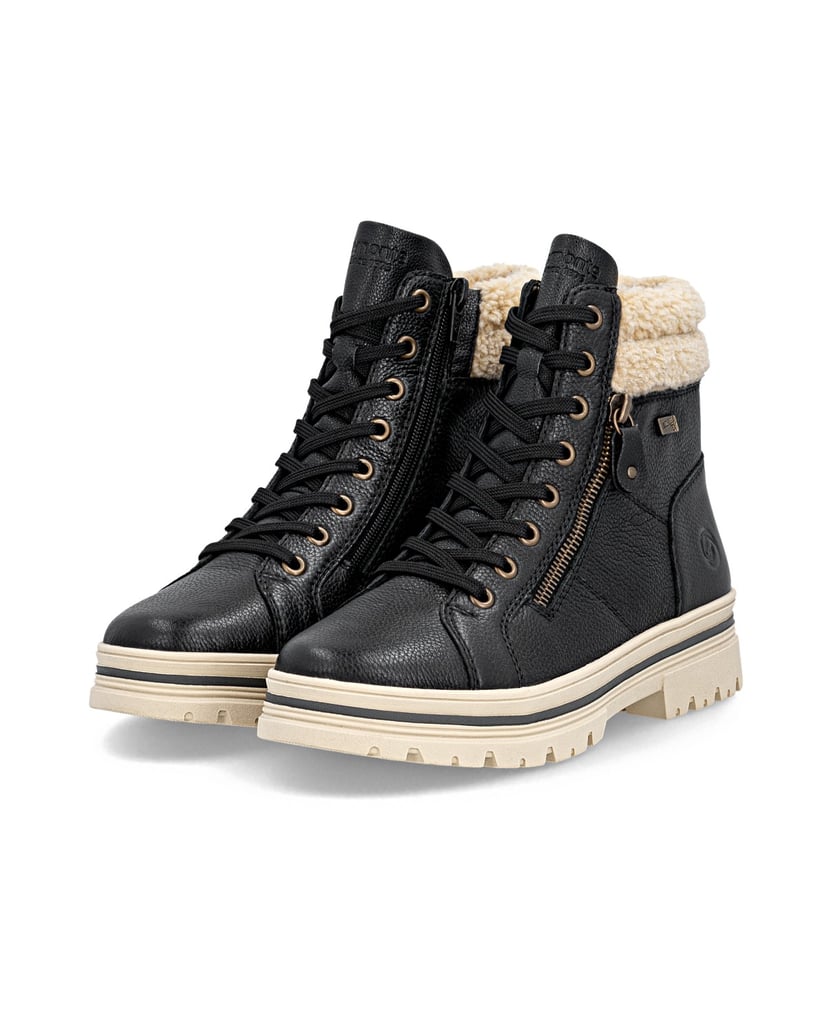 Remonte-Schnürstiefel-D2U74-schwarz
