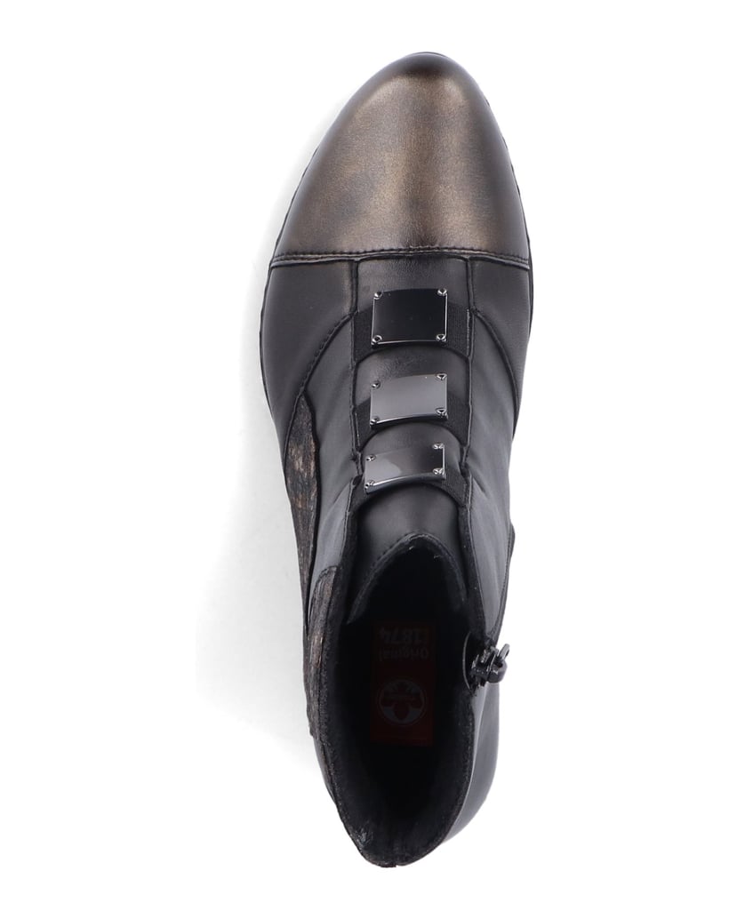 Rieker-Kotníkové-boty-Y0764-černá