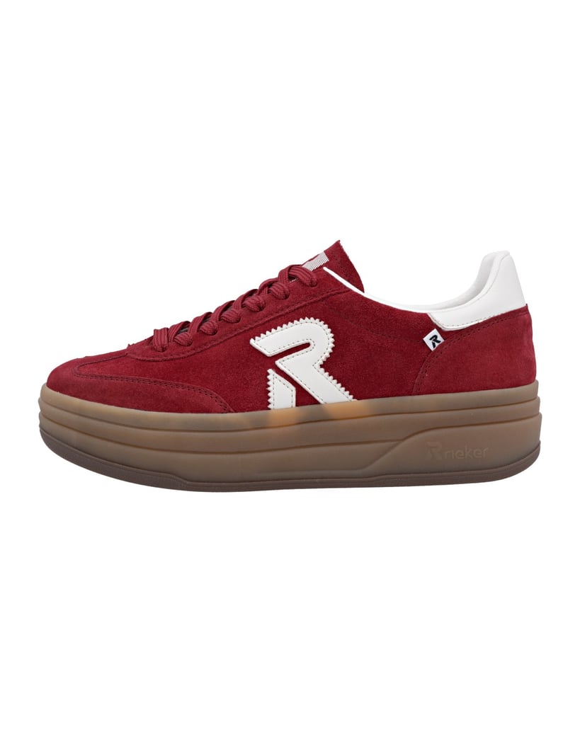 Rieker-Nízké-tenisky-W3700-červená