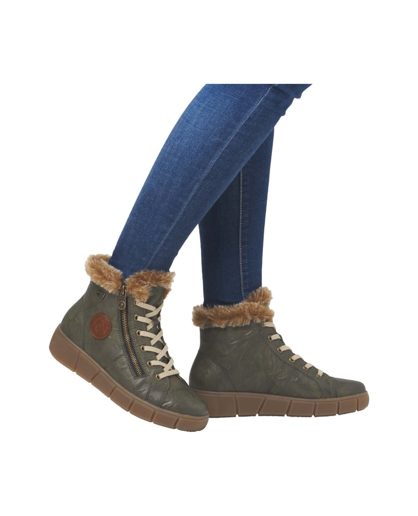 Remonte-Schnürstiefel-D1T72-grün