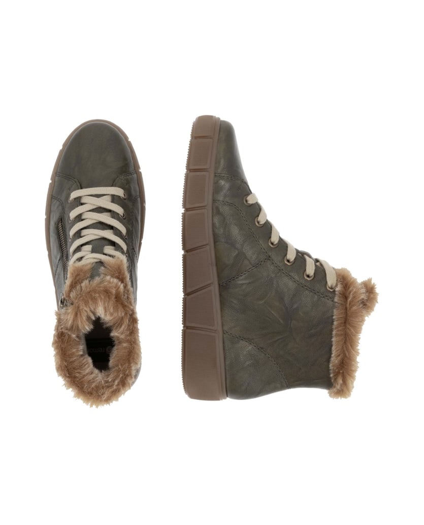 Remonte-Schnürstiefel-D1T72-grün