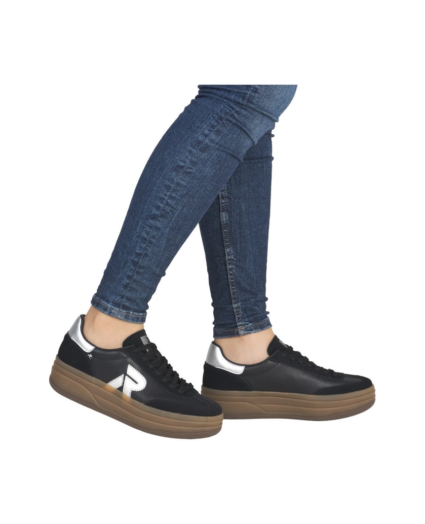 Rieker-Sneaker-Low-W3700-schwarz