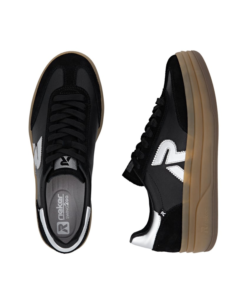 Rieker-Sneaker-Low-W3700-schwarz