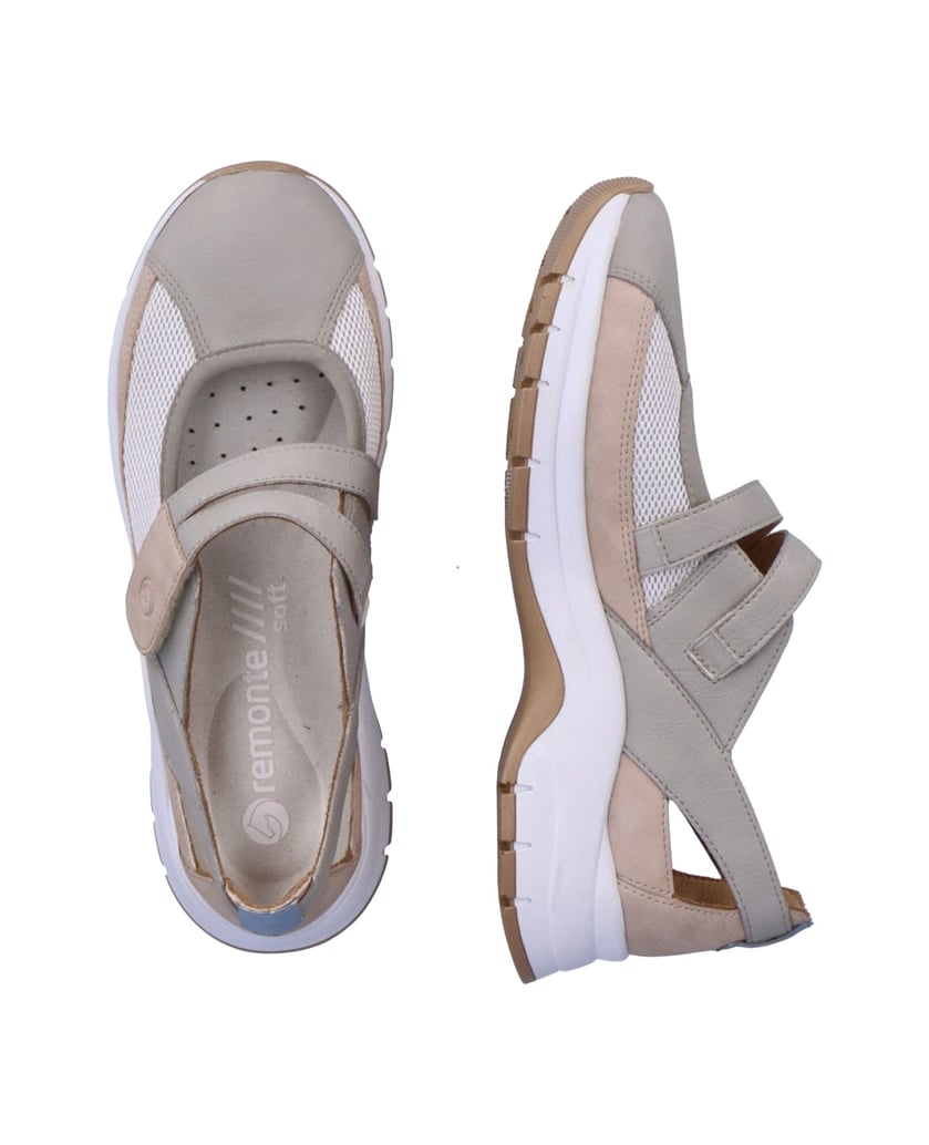 Remonte-Slipper-D0G08-grau