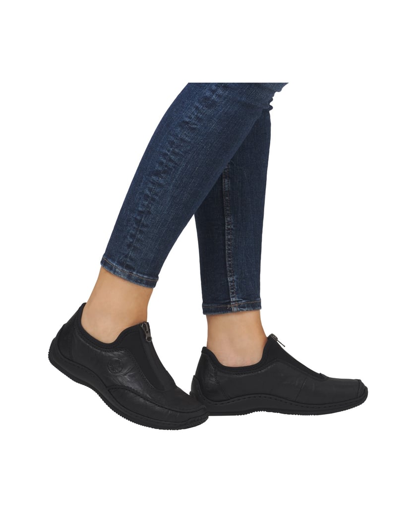 Rieker-Slipper-L1753-schwarz