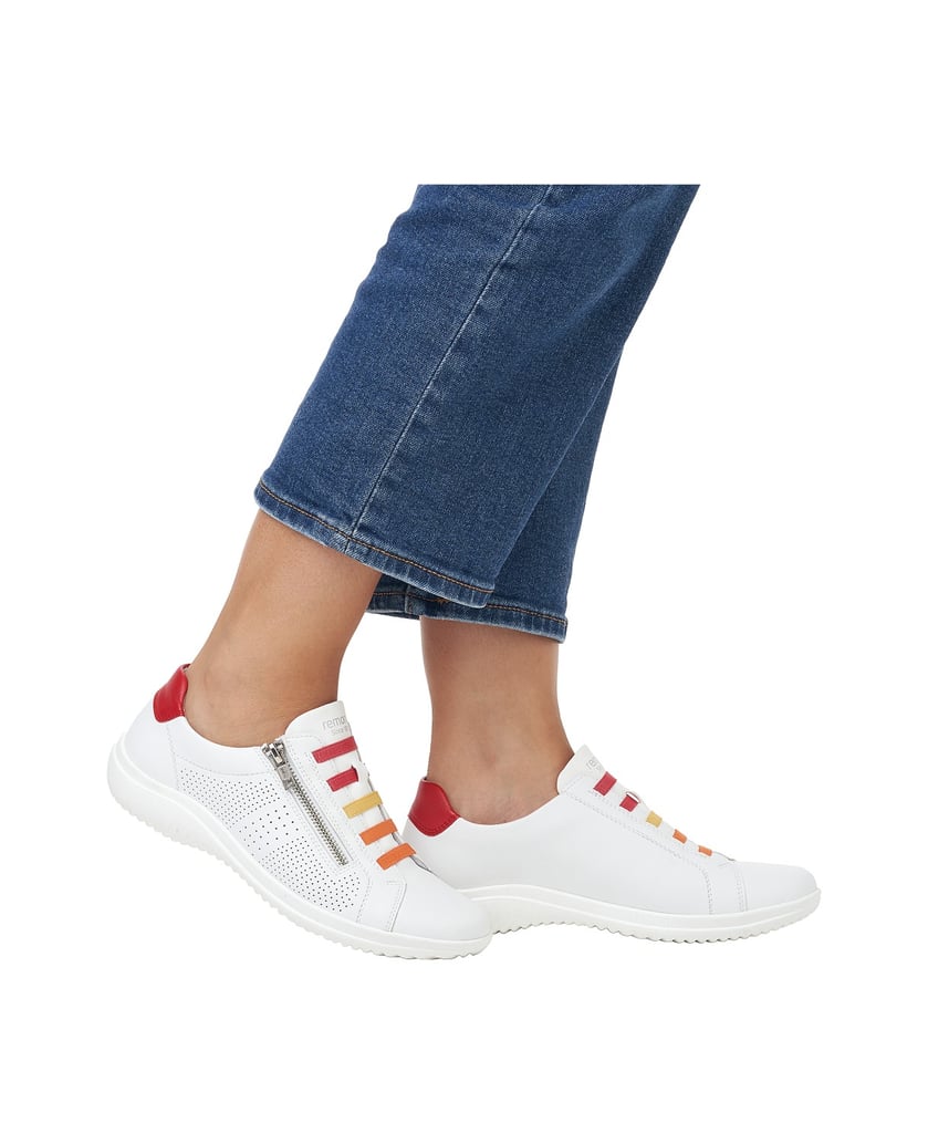Remonte-Schnürschuhe-D1E02-weiss
