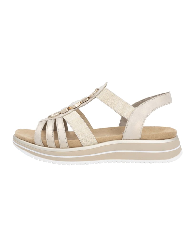 Remonte-Riemchensandalen-D1J60-gold