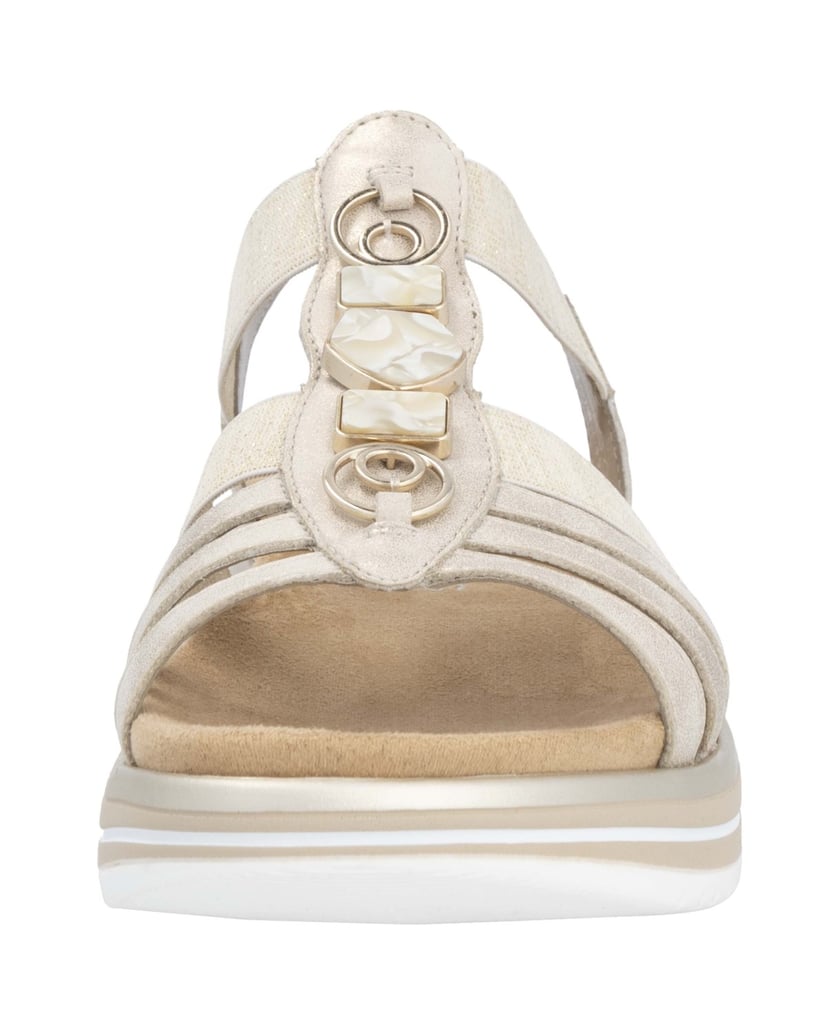 Remonte-Riemchensandalen-D1J60-gold