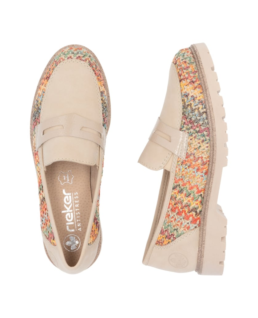 Rieker-Loafer-45562-beige
