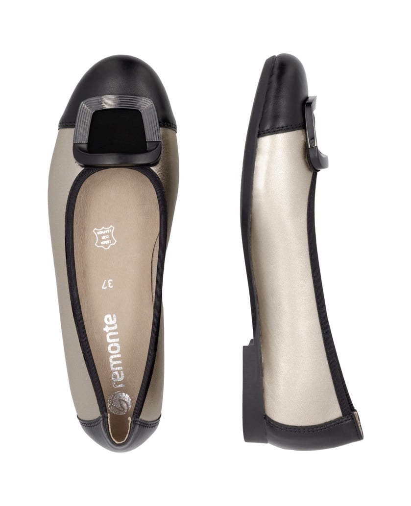 Remonte-Ballerinas-D0K12-gold