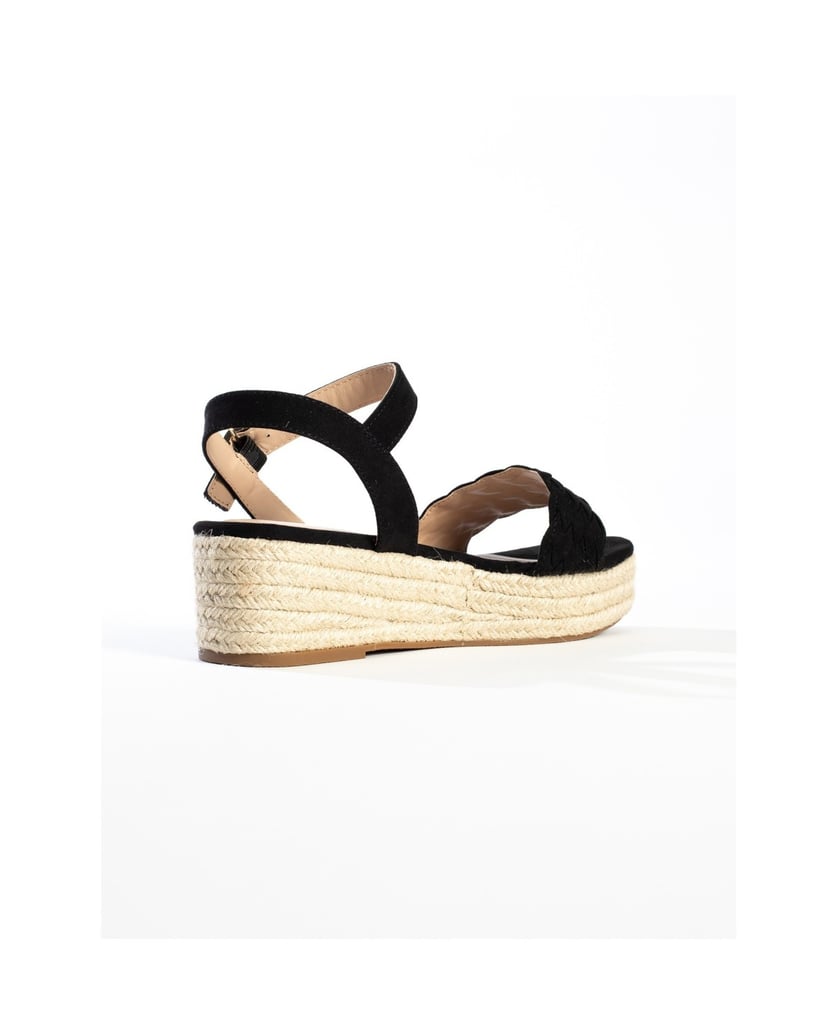Celena-Keilsandalen-CLEMENTINE-schwarz