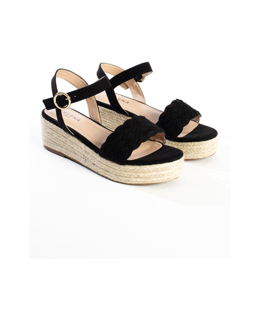 Celena-Keilsandalen-CLEMENTINE-schwarz