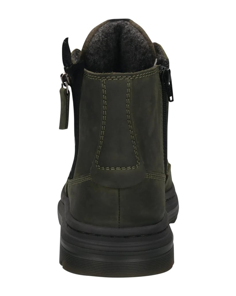 BUGATTI-Schnürstiefel-grün