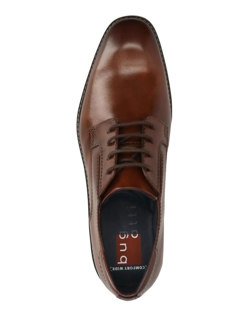 BUGATTI-Business-Schnürer-cognac