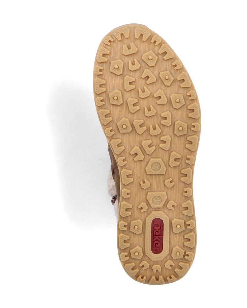 Rieker-Šněrovací-kozačky-Z0920-hnědá