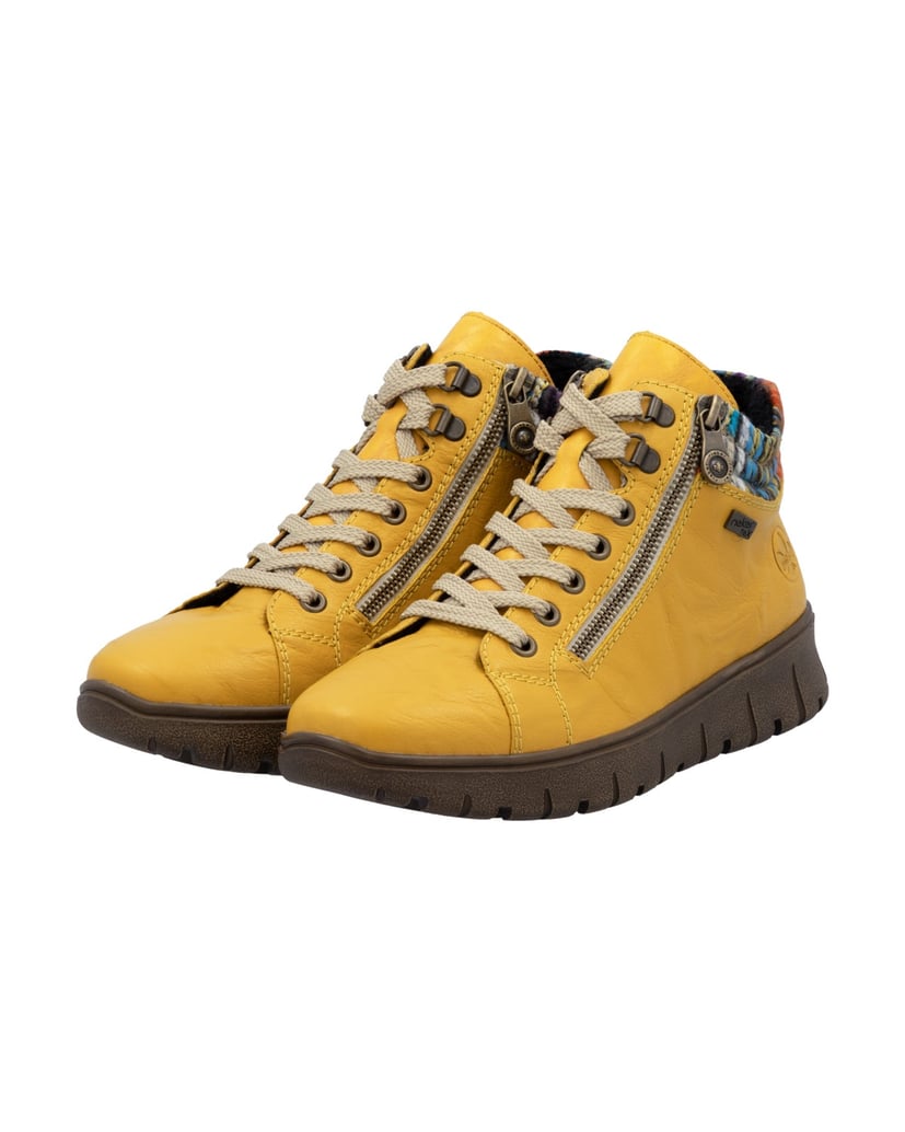 Rieker-Schnürstiefel-N1305-gelb