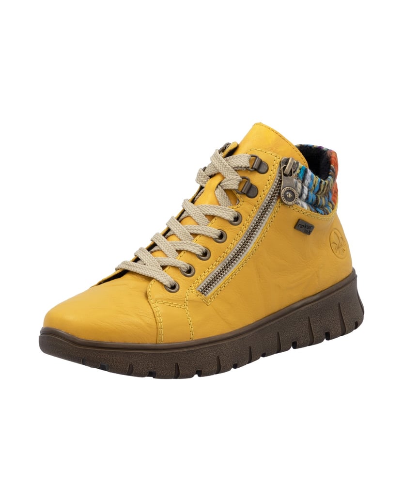 Rieker-Schnürstiefel-N1305-gelb