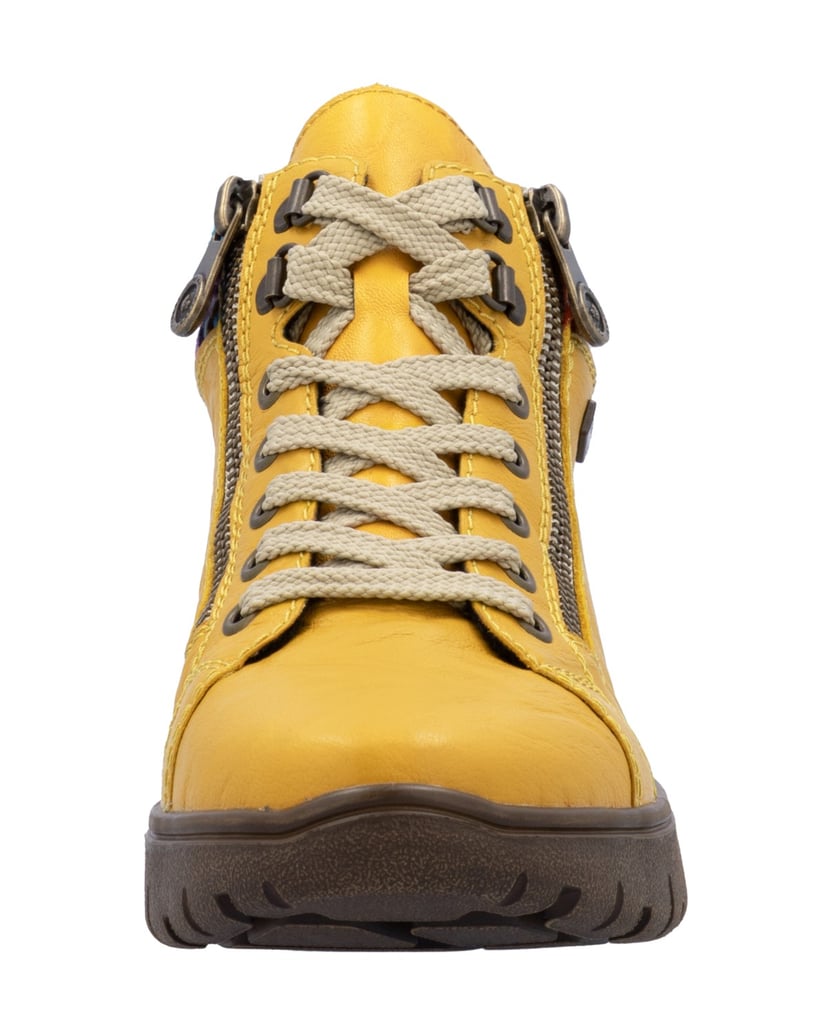Rieker-Schnürstiefel-N1305-gelb