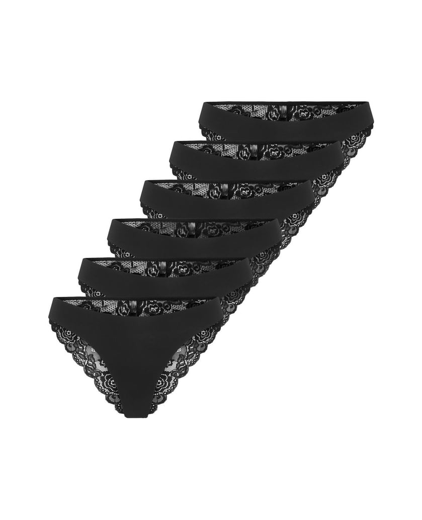 ONLY-Damen-Slip-6er-Pack-ONLCHLOE-LACE-BRAZIL-6P-schwarz