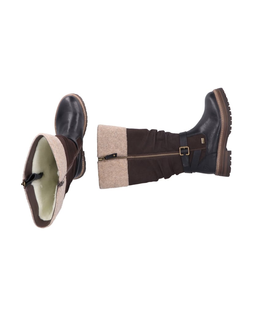 Rieker-Vysoké-čižmy-93092-čierna