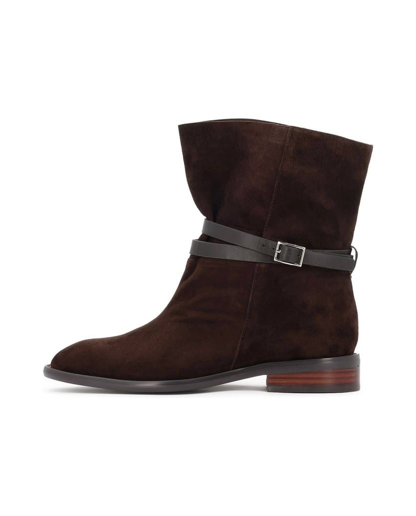 Kazar-Brown-suede-boots-with-slip-on-upper-hnedá