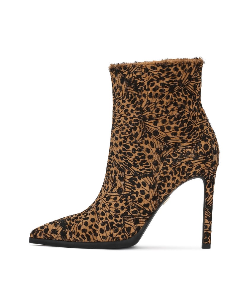 Kazar-Patterned-leather-boots-with-natural-hair-finish-čierna