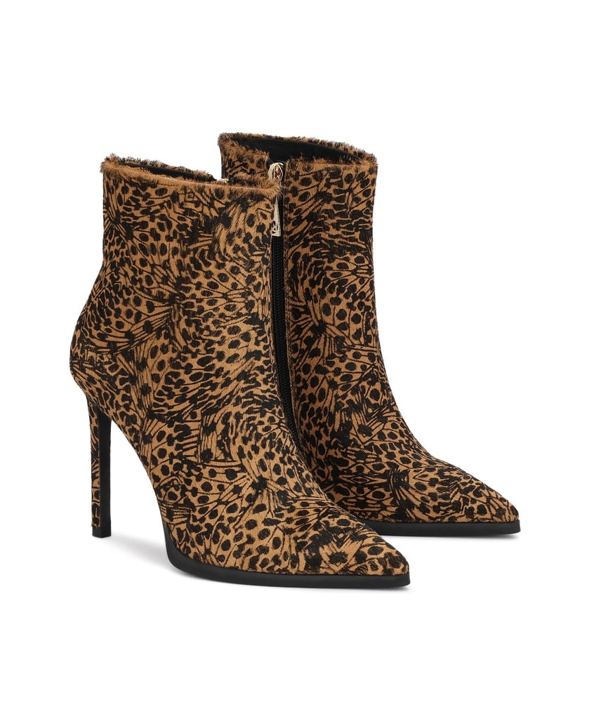 Kazar-Patterned-leather-boots-with-natural-hair-finish-čierna