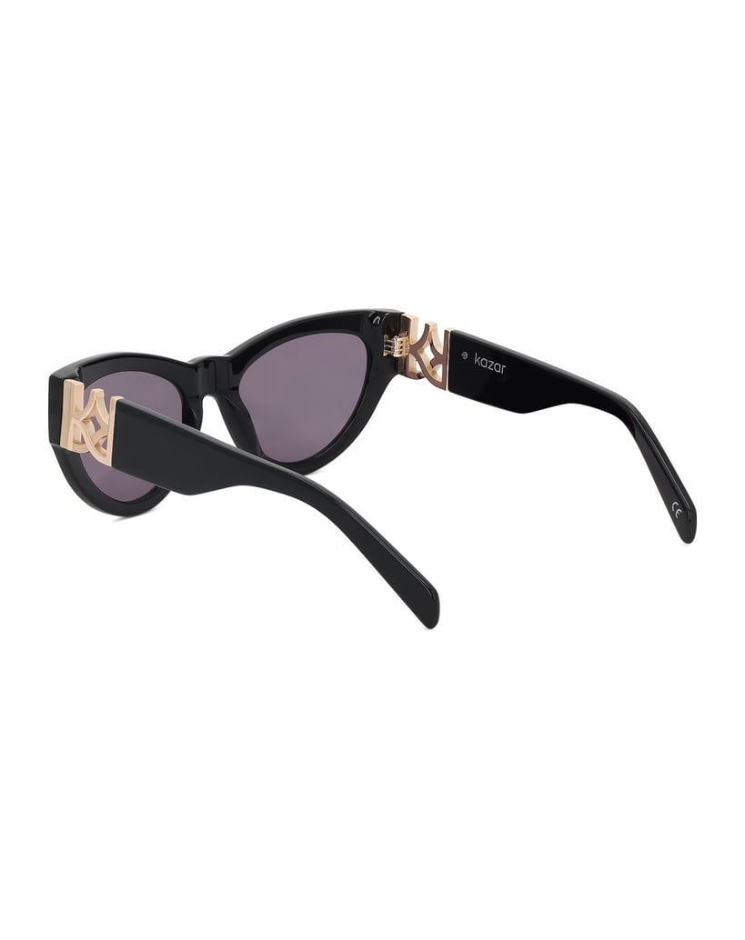 Kazar-Women's-cat-eye-sunglasses-with-black-frame-černá