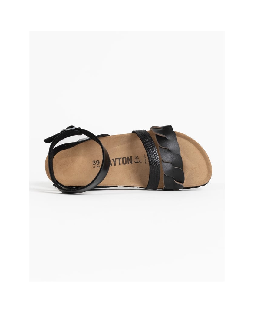 Bayton-Sandalen-Capucine-Leder-Innensohle-schwarz