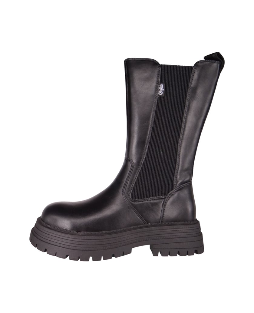 Buffalo-Stiefeletten-schwarz