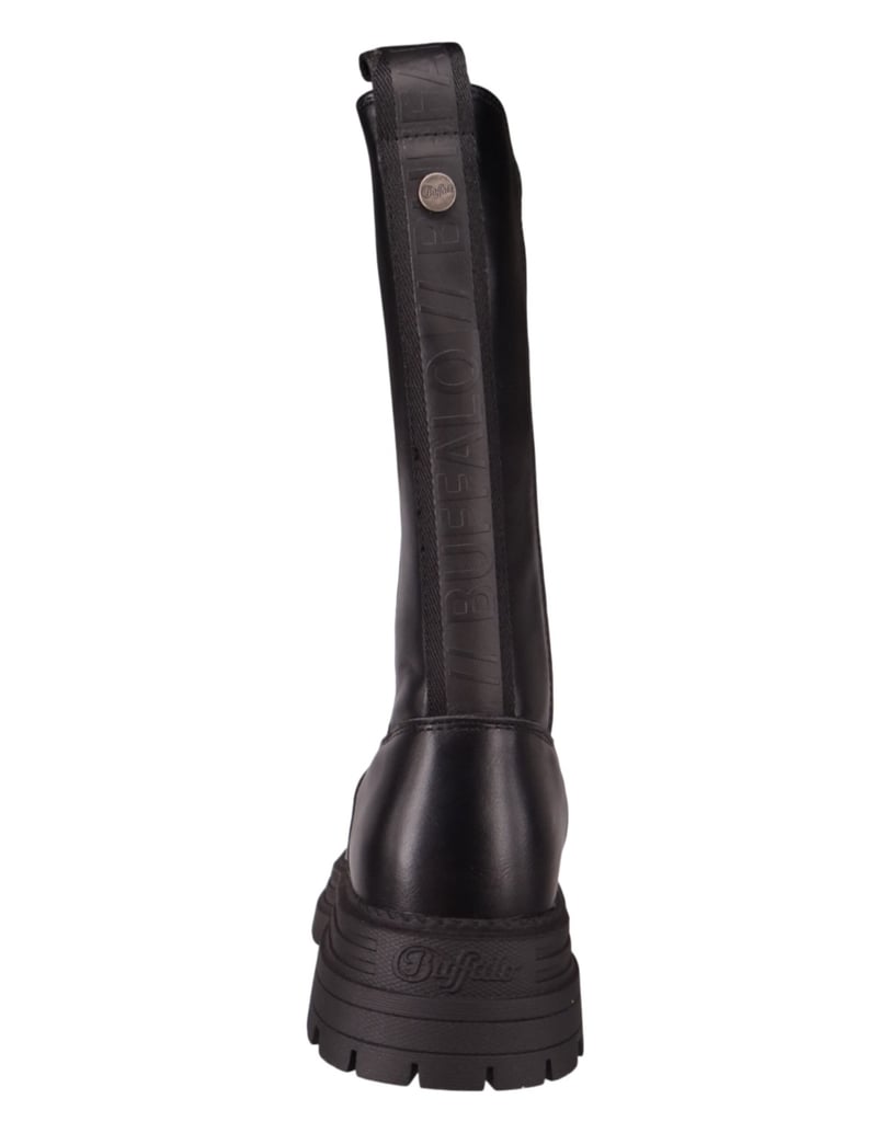 Buffalo-Stiefeletten-schwarz