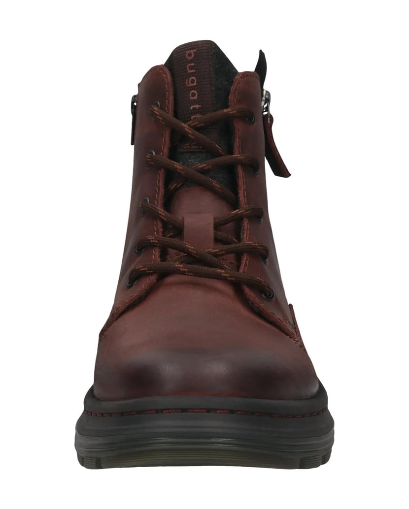 BUGATTI-Schnürstiefel-rot