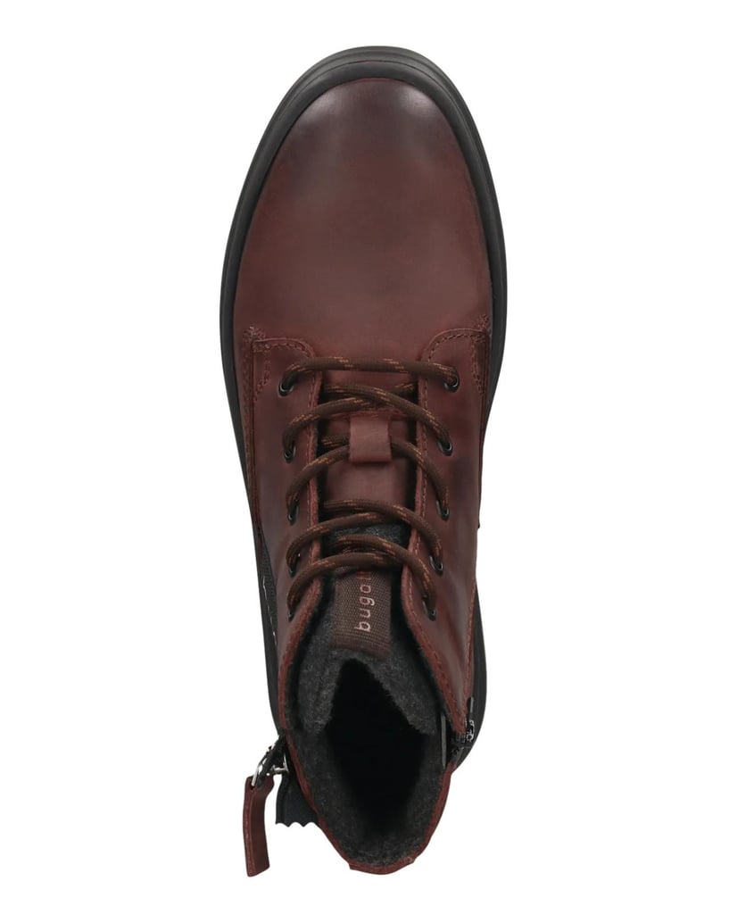 BUGATTI-Schnürstiefel-rot