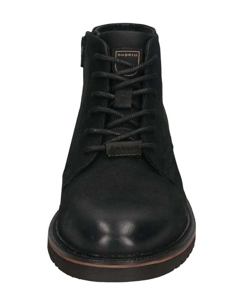 BUGATTI-Schnürstiefel-schwarz