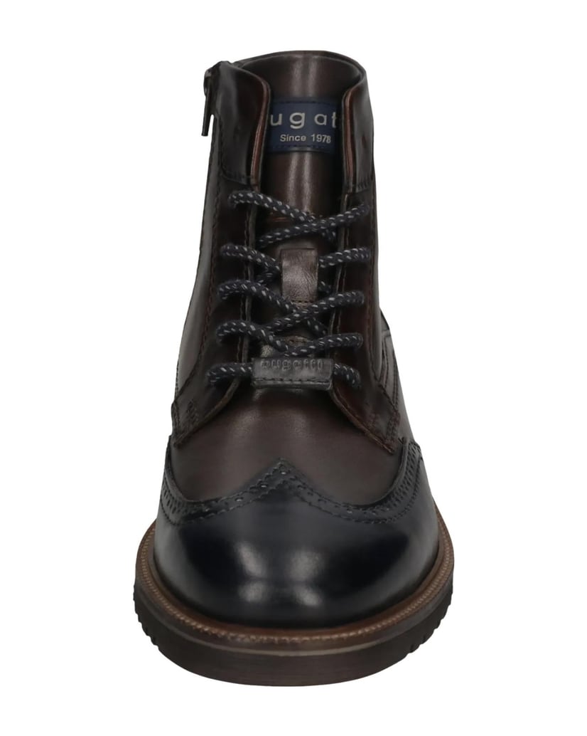 BUGATTI-Schnürstiefel-blau