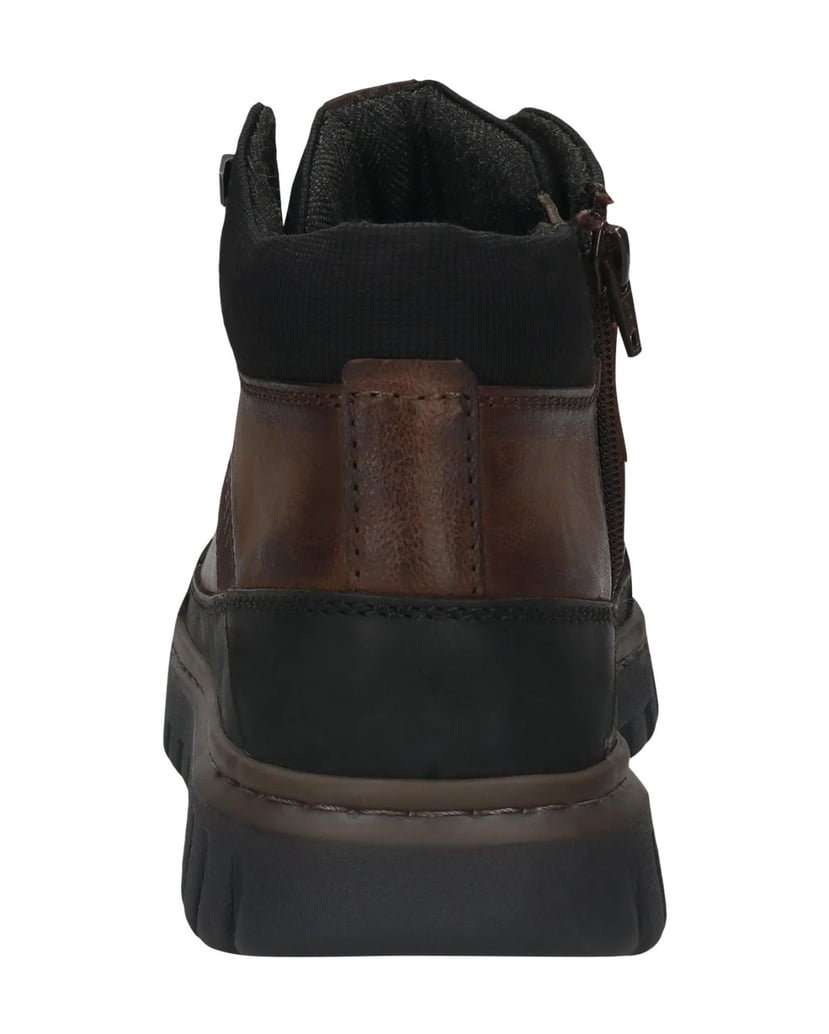 BUGATTI-Schnürstiefel-braun