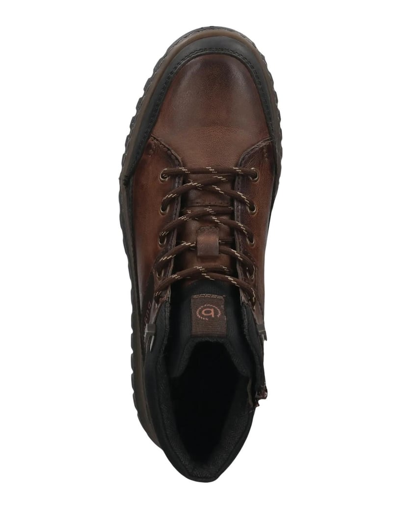 BUGATTI-Schnürstiefel-braun