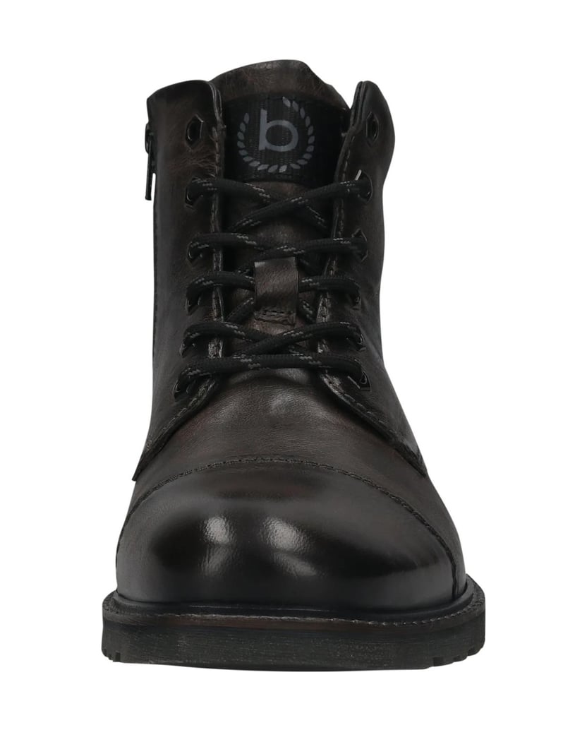 BUGATTI-Schnürstiefel-grau