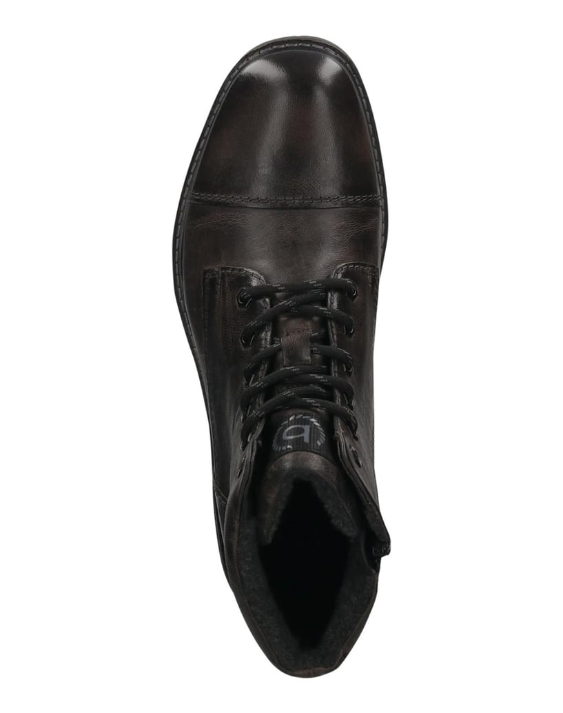 BUGATTI-Schnürstiefel-grau