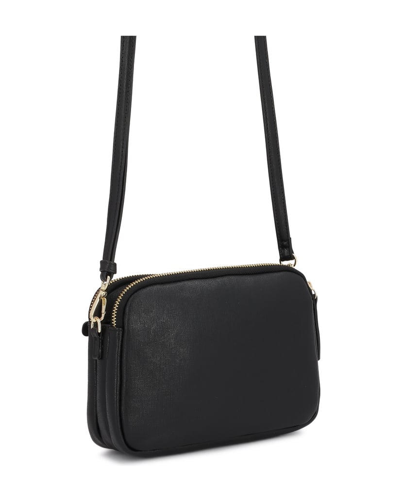 Kazar-Small-handbag-with-zipper-pocket-čierna