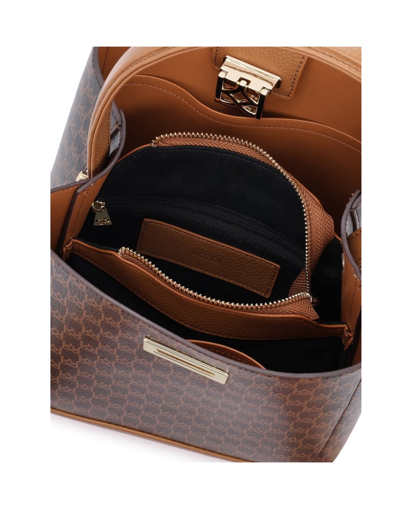 Kazar-Exclusive-leather-handbag-with-signature-KAZAR-clasp-tmavá-hnedá