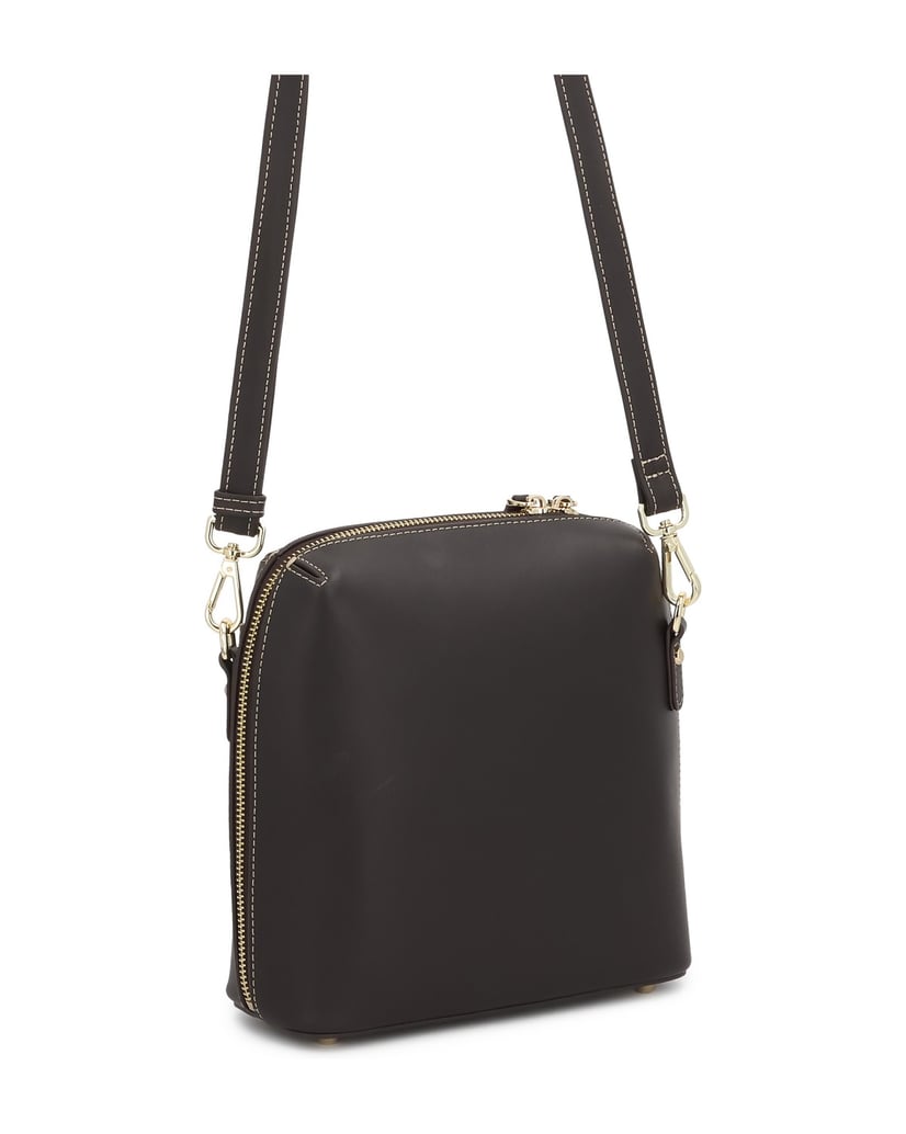 Kazar-Dark-brown-leather-shoulder-bag-with-detachable-strap-tmavá-hnedá