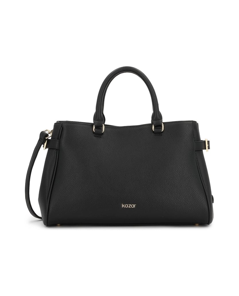 Kazar-Black-pea-leather-handbag-čierna
