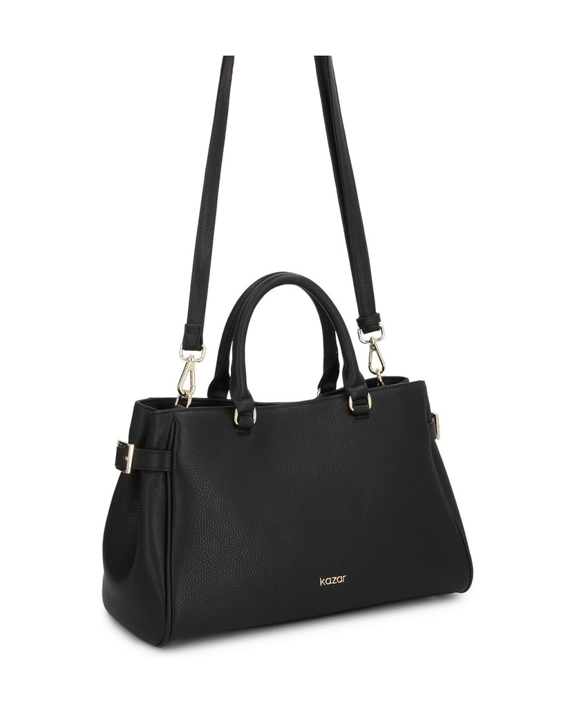 Kazar-Black-pea-leather-handbag-čierna