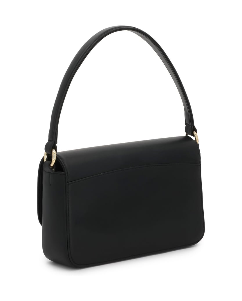 Kazar-Black-handbag-with-flap-černá
