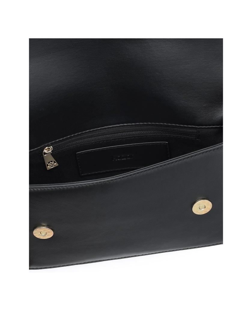 Kazar-Black-handbag-with-flap-černá