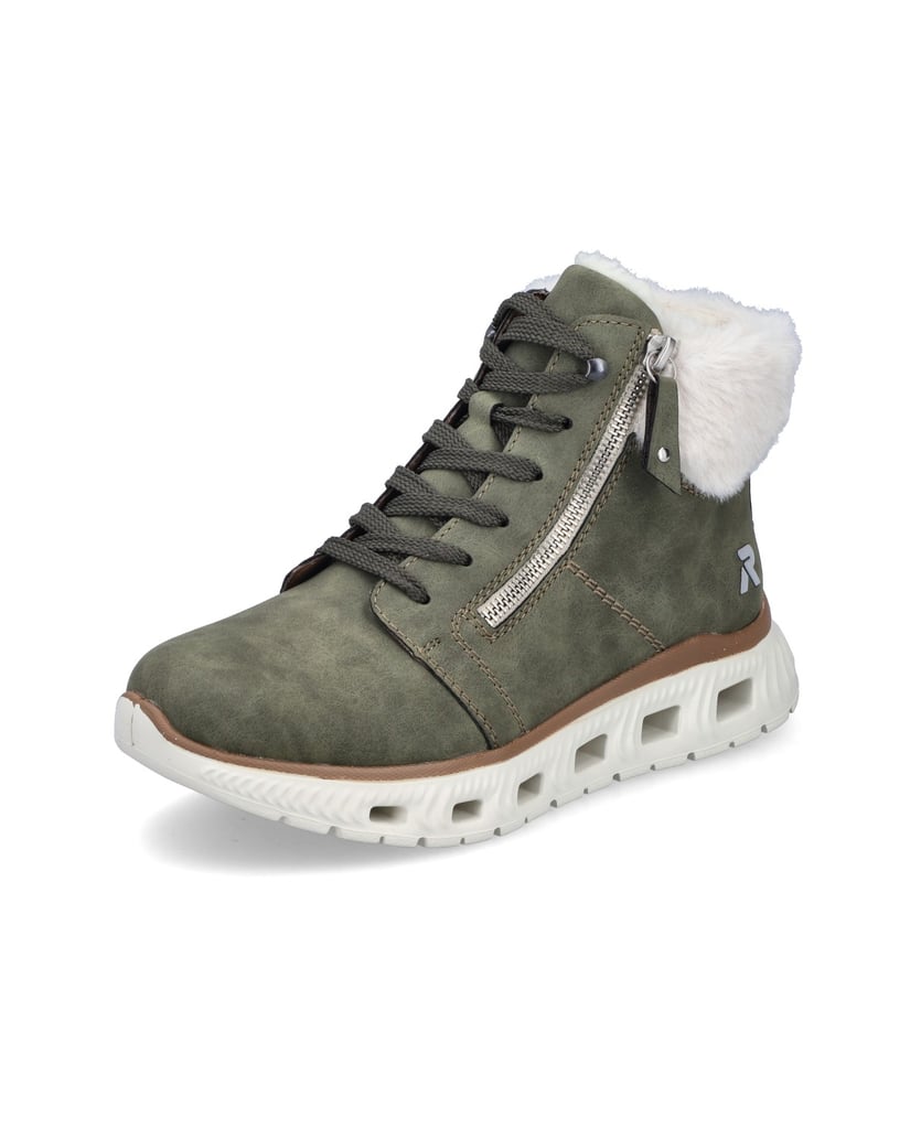 Rieker-Sneaker-High-M6014-grün