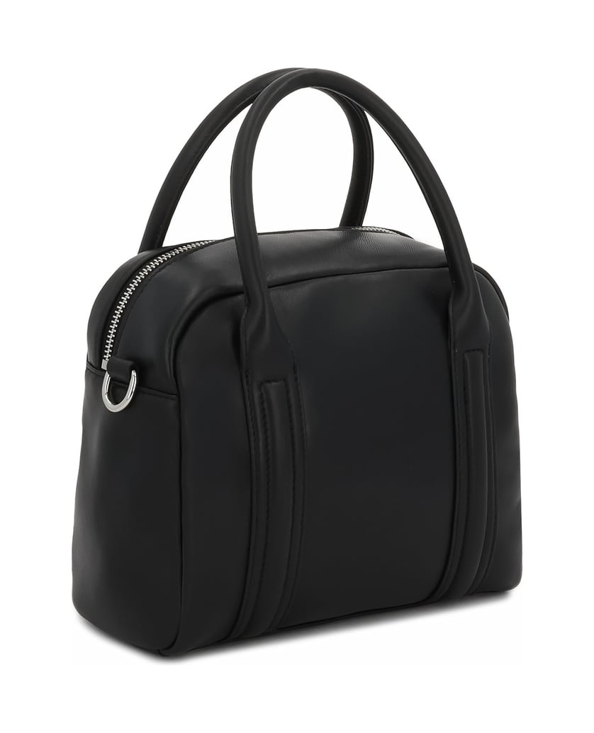 Kazar-Leather-handbag-with-handles-and-strap-čierna