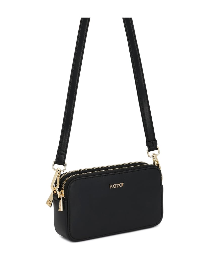 Kazar-Black-small-leather-handbag-čierna