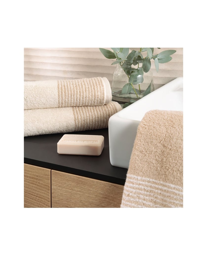 Cawoe-Unisex-Gästetuch-1er-Pack-Luxury-Home-Two-Tone-natur